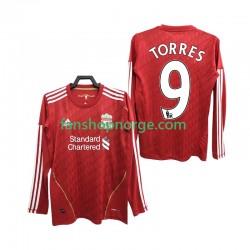 Billige Fotballdrakter Liverpool Torres 9 2012 Retro Herre Hjemmedrakt 2010 Langermet