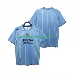 Billige Fotballdrakter Manchester City 2007 Retro Herre Hjemmedrakt 2008 Kortermet