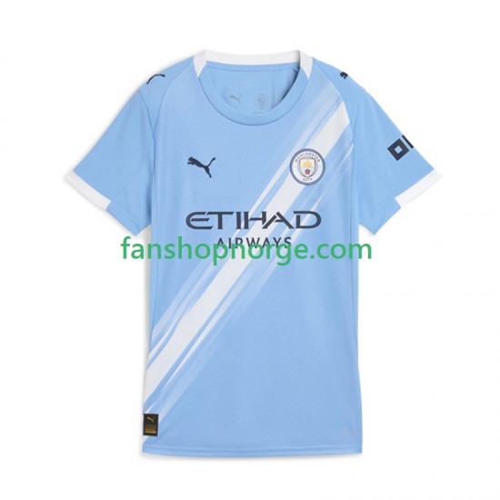 Billige Fotballdrakter Manchester City Dame Hjemmedrakt 2025-2026 Kortermet