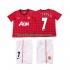 Billige Fotballdrakter Manchester United BECKHAM 7 2012 2013 Retro Barn Hjemmedrakt Kortermet