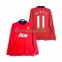 Billige Fotballdrakter Manchester United GIGGS 11 2013 2014 Retro Herre Hjemmedrakt Langermet