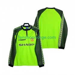 Billige Fotballdrakter Manchester United 2000 Keeper Retro Herre Hjemmedrakt 1998 Langermet