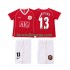 Billige Fotballdrakter Manchester United J.S.PARK 13 2007 Retro Barn Hjemmedrakt 2006 Kortermet