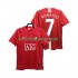 Billige Fotballdrakter Manchester United RONALDO 7 Premier League 2007 Retro Herre Hjemmedrakt 2008 Kortermet