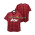 Billige Fotballdrakter Manchester United 2012 2013 Retro Herre Hjemmedrakt Kortermet