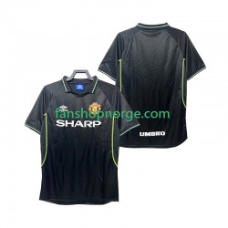 Billige Fotballdrakter Manchester United Retro Herre Tredjedrakt 1998 1999 Kortermet