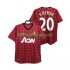 Billige Fotballdrakter Manchester United V PERSIE 20 2012 2013 Retro Herre Hjemmedrakt Kortermet