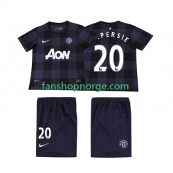 Billige Fotballdrakter Manchester United V PERSIE 20 2013 2014 Retro Barn Bortedrakt Kortermet
