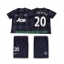 Billige Fotballdrakter Manchester United V PERSIE 20 2013 2014 Retro Barn Bortedrakt Kortermet