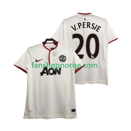 Billige Fotballdrakter Manchester United V PERSIE 20 2013 2014 Retro Herre Tredjedrakt Kortermet