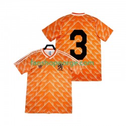 Billige Fotballdrakter Nederland 3 1988 Retro Herre Hjemmedrakt Kortermet