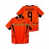 Billige Fotballdrakter Nederland KLUIVERT 9 Retro Herre Hjemmedrakt 2002 Kortermet