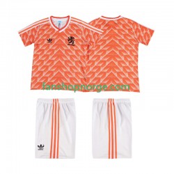 Billige Fotballdrakter Nederland 1988 Retro Barn Hjemmedrakt Kortermet