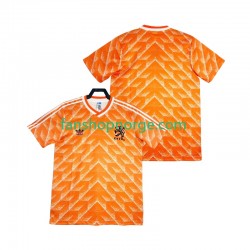 Billige Fotballdrakter Nederland 1988 Retro Herre Hjemmedrakt Kortermet