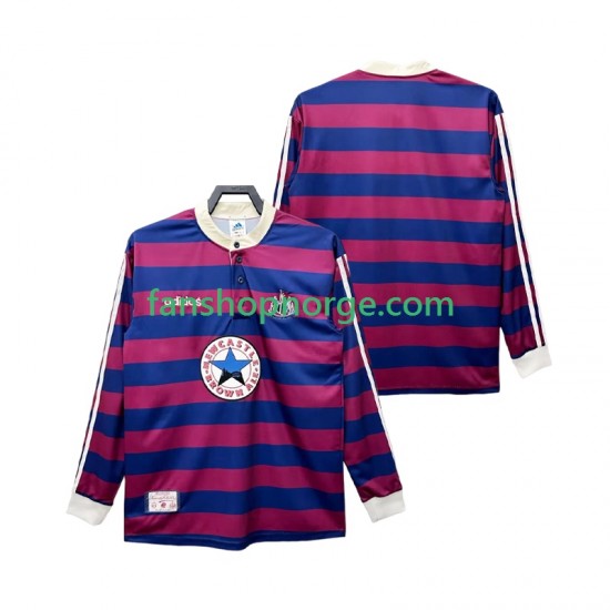 Billige Fotballdrakter Newcastle United 1995 1997 Retro Herre Bortedrakt Langermet