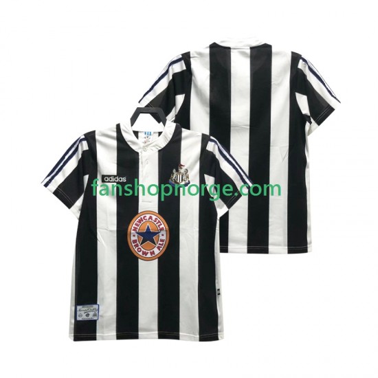 Billige Fotballdrakter Newcastle United 1995 1997 Retro Herre Hjemmedrakt Kortermet