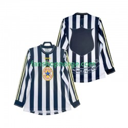 Billige Fotballdrakter Newcastle United 1997 Retro Herre Hjemmedrakt 1999 Langermet