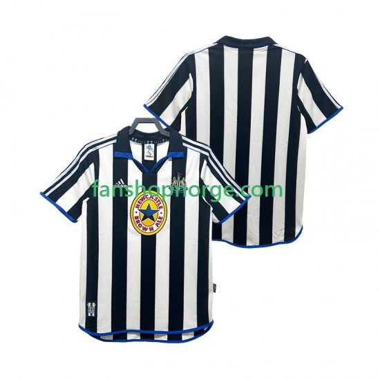 Billige Fotballdrakter Newcastle United 2000 Retro Herre Hjemmedrakt 1999 Kortermet