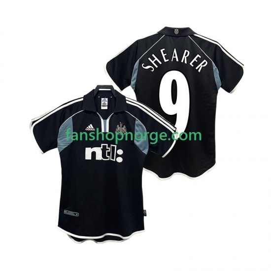 Billige Fotballdrakter Newcastle United SHEARER 9 2000 2001 Retro Herre Bortedrakt Kortermet