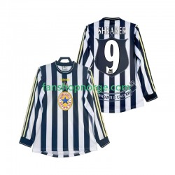 Billige Fotballdrakter Newcastle United SHEARER 9 1997 Retro Herre Hjemmedrakt 1999 Langermet