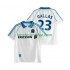 Billige Fotballdrakter Olympique Marseille Gallas 23 Retro Herre Hjemmedrakt 1998 1999 Kortermet