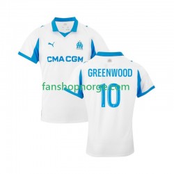 Billige Fotballdrakter Olympique Marseille Mason Greenwood 10 Herre Hjemmedrakt 2025-2026 Kortermet