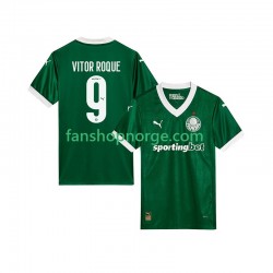 Billige Fotballdrakter Palmeiras Vitor Roque 9 Herre Hjemmedrakt 2025-2026 Kortermet