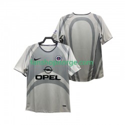 Billige Fotballdrakter Paris Saint-Germain 2001 Retro Herre Bortedrakt 2002 Kortermet