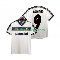 Billige Fotballdrakter Parma ADRIANO 9 2003 Retro Herre Bortedrakt 2002 Kortermet