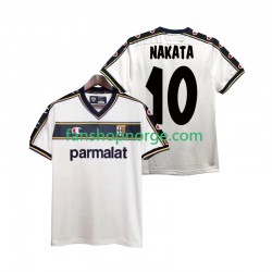 Billige Fotballdrakter Parma NAKATA 10 2003 Retro Herre Bortedrakt 2002 Kortermet