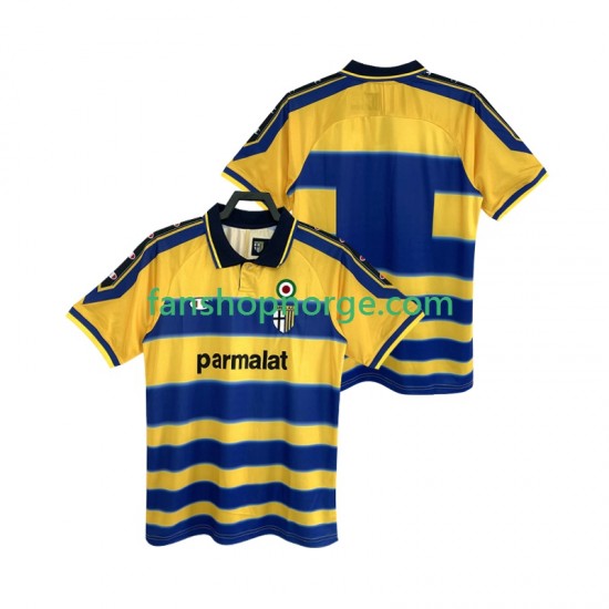 Billige Fotballdrakter Parma 2000 Retro Herre Hjemmedrakt 1999 Kortermet