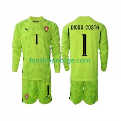 Billige Fotballdrakter Portugal Diogo Costa 1 Keeper Barn Hjemmedrakt 2025 Langermet