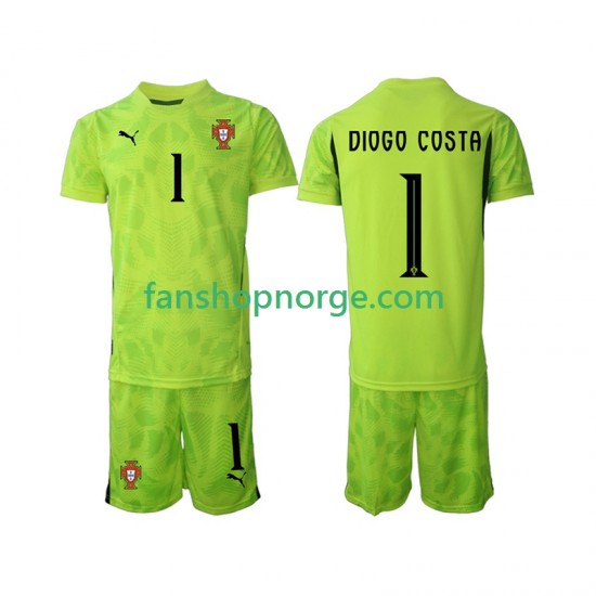 Billige Fotballdrakter Portugal Diogo Costa 1 Keeper Barn Hjemmedrakt 2025 Kortermet
