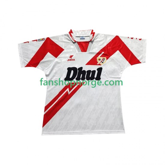 Billige Fotballdrakter Rayo Vallecano 1995 Retro Herre Hjemmedrakt 1994 Kortermet