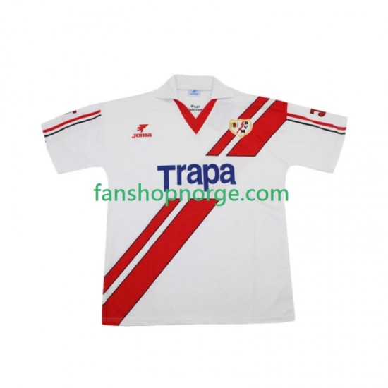 Billige Fotballdrakter Rayo Vallecano 1997 Retro Herre Hjemmedrakt 1998 Kortermet