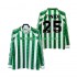 Billige Fotballdrakter Real Betis FINIDI 25 1996 1997 Retro Herre Hjemmedrakt Langermet