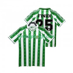 Billige Fotballdrakter Real Betis FINIDI 25 1996 1997 Retro Herre Hjemmedrakt Kortermet