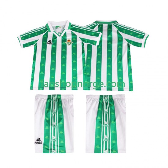 Billige Fotballdrakter Real Betis 1996 1997 Retro Barn Hjemmedrakt Kortermet