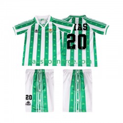 Billige Fotballdrakter Real Betis Tomas Olias 20 1996 1997 Retro Barn Hjemmedrakt Kortermet