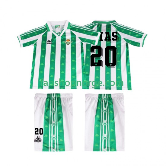 Billige Fotballdrakter Real Betis Tomas Olias 20 1996 1997 Retro Barn Hjemmedrakt Kortermet