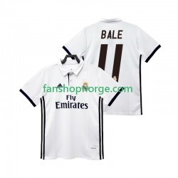 Billige Fotballdrakter Real Madrid BALE 11 2017 2018 Retro Herre Hjemmedrakt Kortermet
