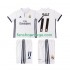 Billige Fotballdrakter Real Madrid BALE 11 2016 2017 Retro Barn Hjemmedrakt Kortermet