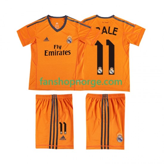 Billige Fotballdrakter Real Madrid BALE 11 2013 2014 Retro Barn Tredjedrakt Kortermet