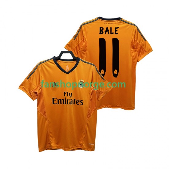 Billige Fotballdrakter Real Madrid BALE 11 2013 2014 Retro Herre Tredjedrakt Kortermet