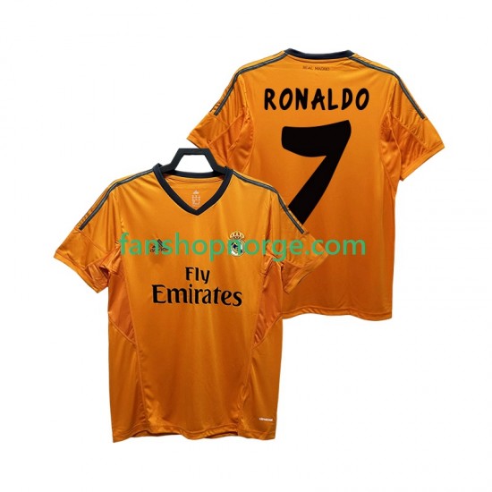 Billige Fotballdrakter Real Madrid CRISTIANO RONALDO 7 2013 2014 Retro Herre Tredjedrakt Kortermet