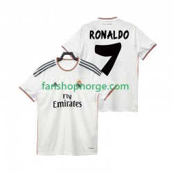 Billige Fotballdrakter Real Madrid Cristiano Ronaldo 7 2013 2014 Retro Herre Hjemmedrakt Kortermet
