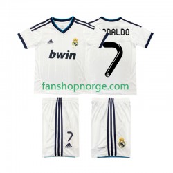 Billige Fotballdrakter Real Madrid Cristiano Ronaldo 7 2012 2013 Retro Barn Hjemmedrakt Kortermet