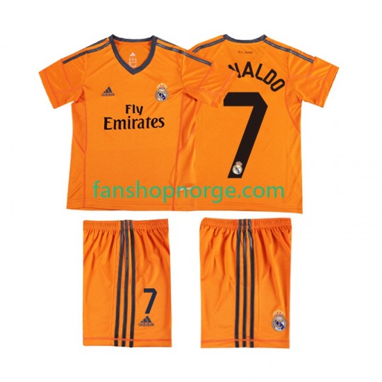 Billige Fotballdrakter Real Madrid Cristiano Ronaldo 7 2013 2014 Retro Barn Tredjedrakt Kortermet