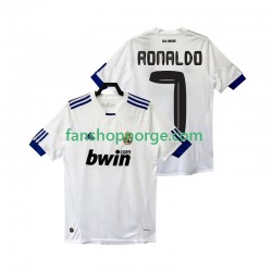 Billige Fotballdrakter Real Madrid Cristiano Ronaldo 7 Retro Herre Hjemmedrakt 2011 2010 Kortermet