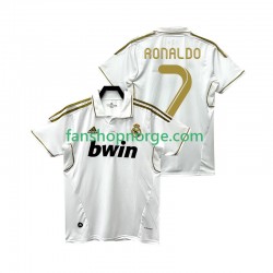 Billige Fotballdrakter Real Madrid Cristiano Ronaldo 7 2012 Retro Herre Hjemmedrakt 2011 Kortermet